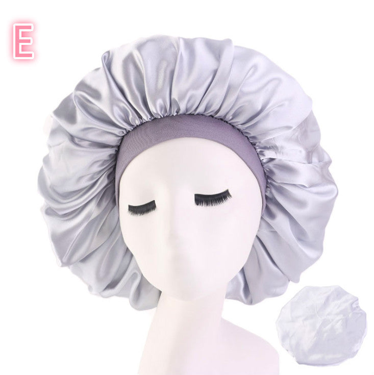 Satin silk Bonnet sleep cap