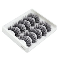 Hand-made thick natural eyelashes