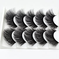 Hand-made thick natural eyelashes