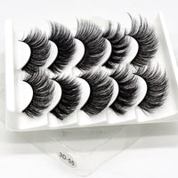 Hand-made thick natural eyelashes