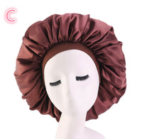 Satin silk Bonnet sleep cap