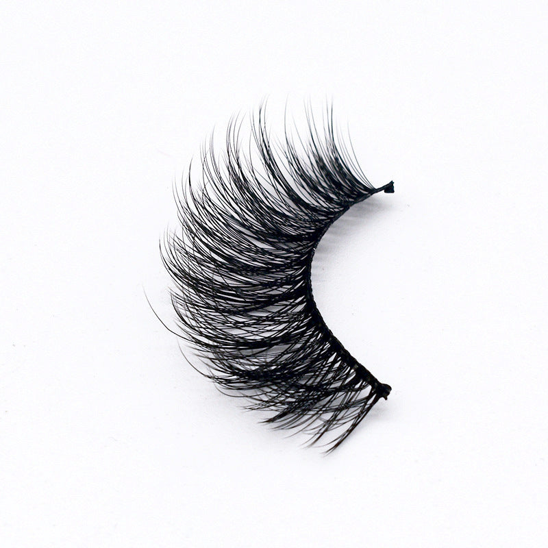 Hand-made thick natural eyelashes
